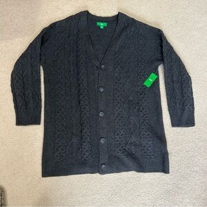 dip Dark Gray Cardigan
